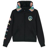 Volcom Kids' Burgstone Full Zip Hoodie - Black