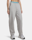 Under Armour Women's UA Icon Fleece Relaxed Pant - Mod Gray Full Heather / Mod Gray - 011