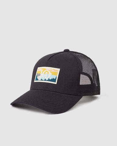 Tentree Bay Altitude Hat - Meteorite Black/Golden Apricot