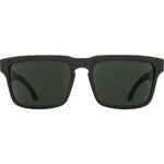 Spy Helm Sunglasses - Black Soft Matte - Happy Grey Green Polar