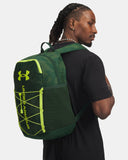Under Armour UA Hustle Sport 6.0 Backpack - Forest Green / Green Citrine - 301