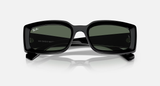 Ray-Ban Kiliane Sunglasses - Black W/ Dark Green