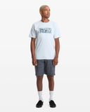 Volcom Men's Chaotic Short Sleeve Tee - Light Blue Acid