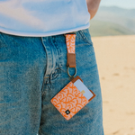 Thread Keychain Clip - Coral Reef