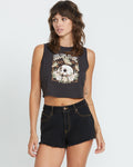 Volcom Womens 1991 Stoned Shorts - Black Out