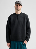 Burton Men's SpaceCloud Henley - True Black Heather