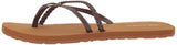 Volcom Women's Thrills II Dress Sandal Flat - Brown