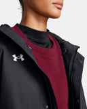 Under Armour Women's Stormproof Lined Rain Jacket - Black / White - 002