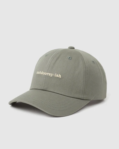 Tentree Slogan Peak Hat - Agave Green Outdoorsy-ish