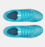 Under Armour Kids UA Magnetico Select 5 FG Jr. Soccer Cleats - Boundless Blue / White - 471