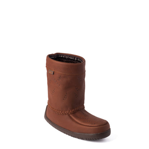 Manitobah Women's Waterproof Tamarack Half Mukluk - Tobacco