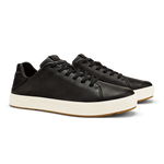 OluKai Men's Lae‘ahi Lī ‘Ili Waterproof Leather Shoes - Onyx