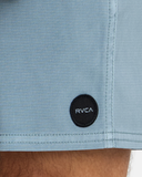 RVCA Mens VA Pigment Elastic Short Trunk 16" - Lead
