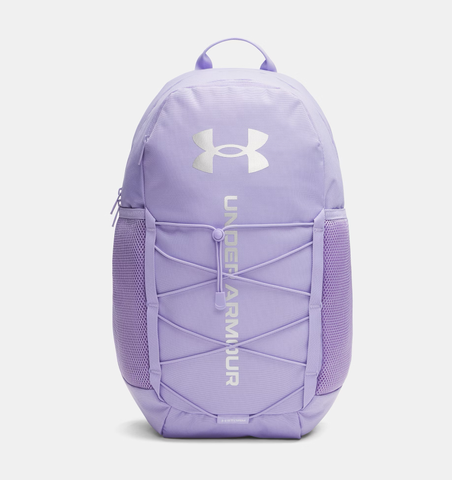 Under Armour UA Hustle Sport 6.0 Backpack - Transparent / Metallic Silver - 538