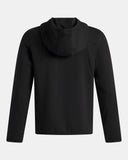 Under Armour Boys' Unstoppable Fleece Full Zip - Black - 008
