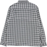RVCA Mens Wilderstone Flannel Shirt - Dirty White