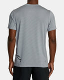 RVCA Mens Sports Vent Stripe Technical Shirt