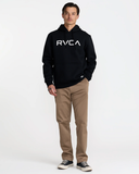 RVCA Mens Big RVCA Hoodie - Black