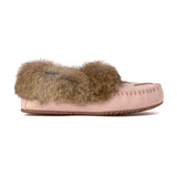 Manitobah Women's Street Suede Moccasin - Rose
