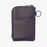Thread Zipper Wallet - Black