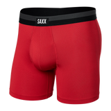 Saxx Sport Mesh Underwear - Sunset Red