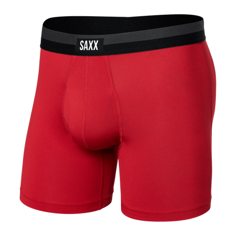 Saxx Sport Mesh Underwear - Sunset Red