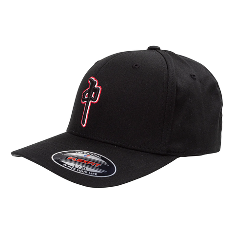 RDS OG Puffy Grande Flexfit Hat - Black/Red/White