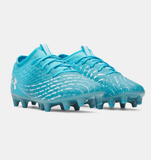 Under Armour Kids UA Magnetico Select 5 FG Jr. Soccer Cleats - Boundless Blue / White - 471