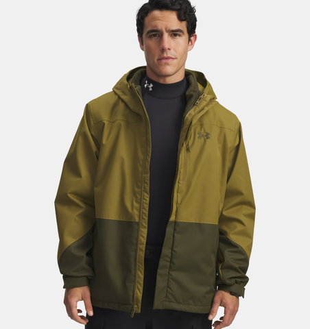 Under Armour Men's UA Porter Colourblock Jacket - Canteen Green / Expedition Green - 320