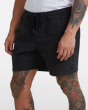RVCA Mens Escape Elastic Short - Black