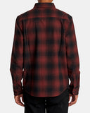 RVCA Mens Dayshift Flannel Long Sleeve Top