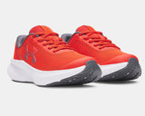 Under Armour Boys' PS UA Chase Running Shoes - Anthem Red / White / Castlerock - 706