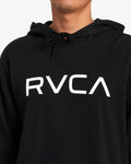 RVCA Mens Big RVCA Hoodie - Black