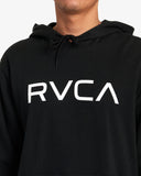 RVCA Mens Big RVCA Hoodie - Black