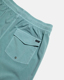 RVCA Mens VA Pigment Elastic Short Trunk 16" - Blue Haze