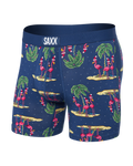 Saxx Vibe Super Soft Underwear - Holidays In Paradise-Blue