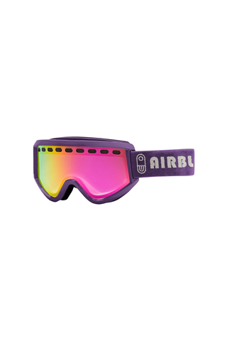Airblaster Air Goggle Chrome Lens - Purple Matte / Red Air Radium