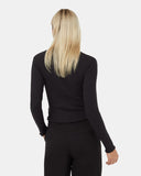Tentree Women's Newell Longsleeve - Meteorite Black