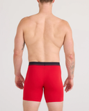 Saxx Essential Cotton (3 Pack) Underwear - Red/Maritime/Black