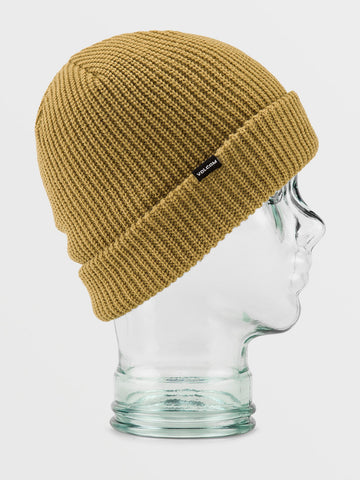 Volcom Mens Sweep Beanie - Dark Khaki