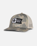 Salty Crew Pinnacle Boys Retro Trucker Hat - Sand Camo