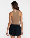 RVCA Womens Roma Tank Top - Cocoa