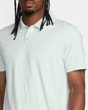 RVCA Mens Balance Polo Shirt - Green Tea