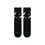 Stance Midnight Run Crew Socks - Black