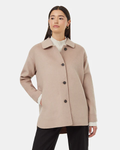 Tentree Womens Wool Button Front Coat
