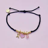Pura Vida Harper Gold Charm ~ Enamel Heart