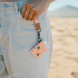 Thread Lip Balm Holder - Coral Reef