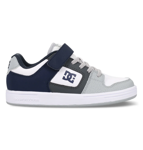 DC Kids Manteca 4 V Shoes - Grey/Navy