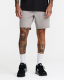 RVCA Mens Yogger Stretch 17" Short - Brown Stone