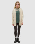 Tentree Women's Prairies Nep Cardigan - Warm Oak Nep